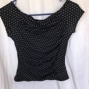 Women’s polka dot shirt